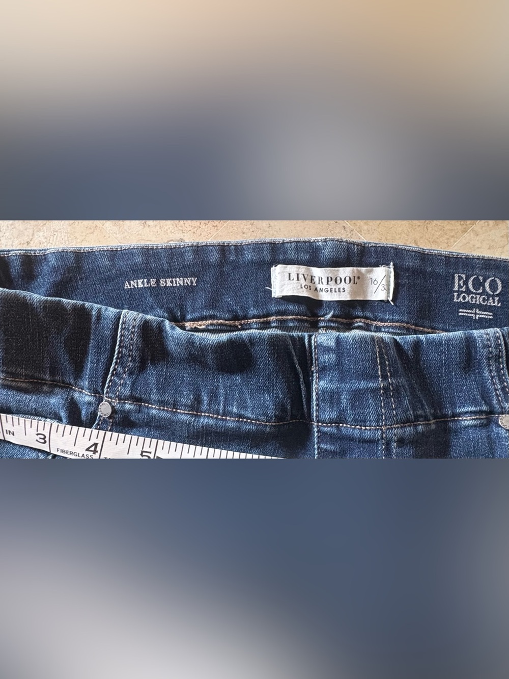 โจ Liverpool Pull-On Ankle Skinny Jeans | Size 16 | EUC โจ - Picture 4 of 7
